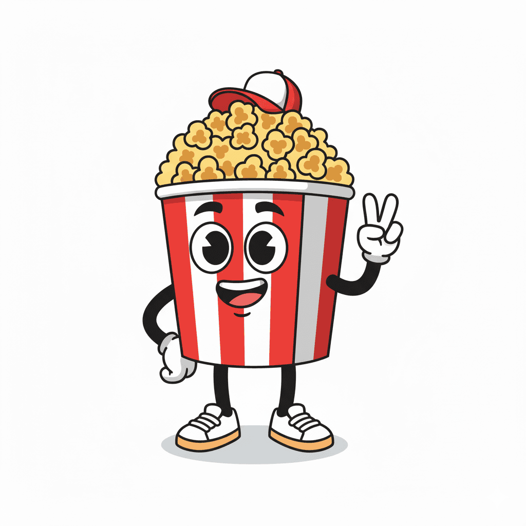 Cheerful Mascot Character Design Template - Example 1