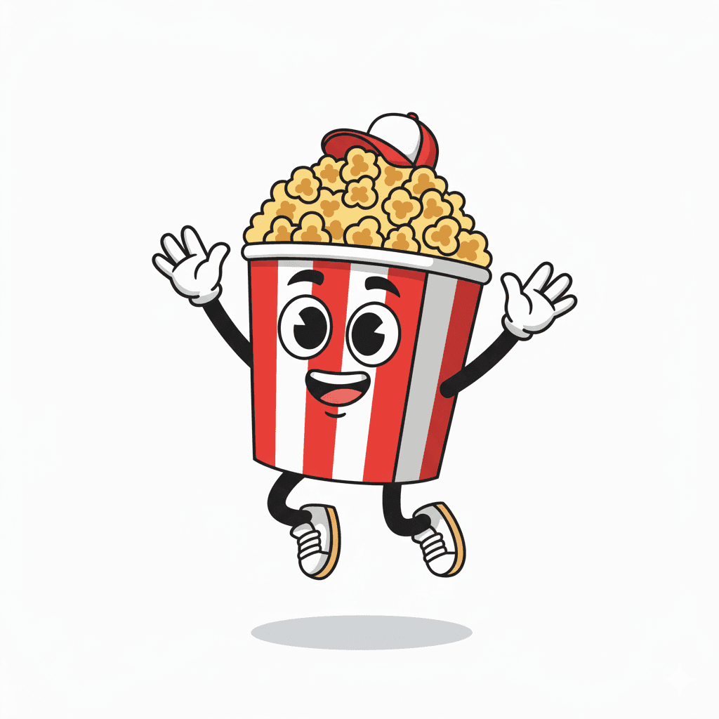 Cheerful Mascot Character Design Template - Example 2