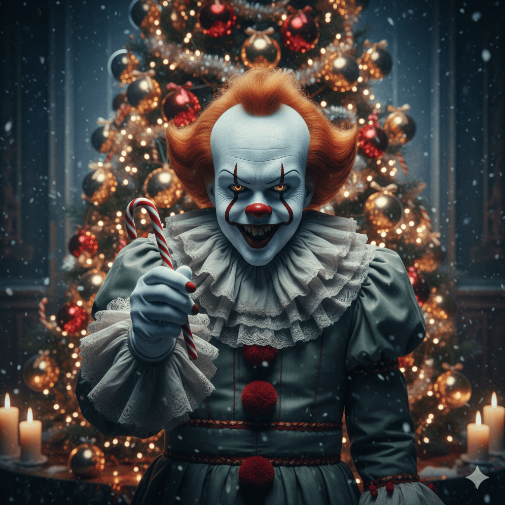 Festive Horror Character Photo Shoot Concept - Example 1