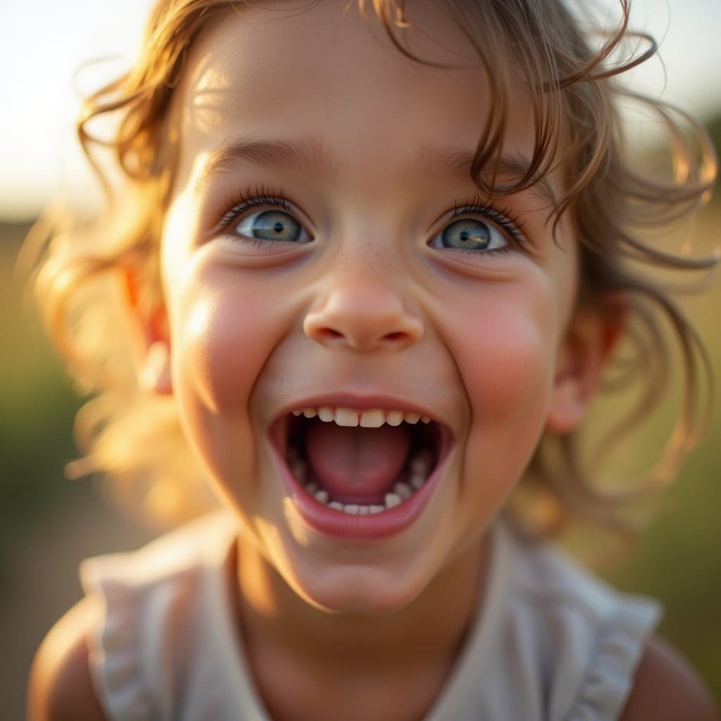 Closeup Portrait Emphasizing Emotion And Lighting - Example 1