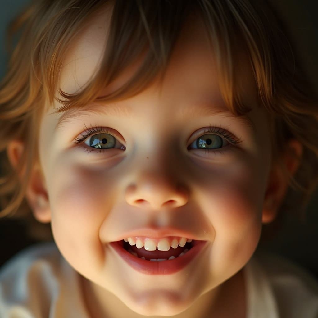 Closeup Portrait Emphasizing Emotion And Lighting - Example 4