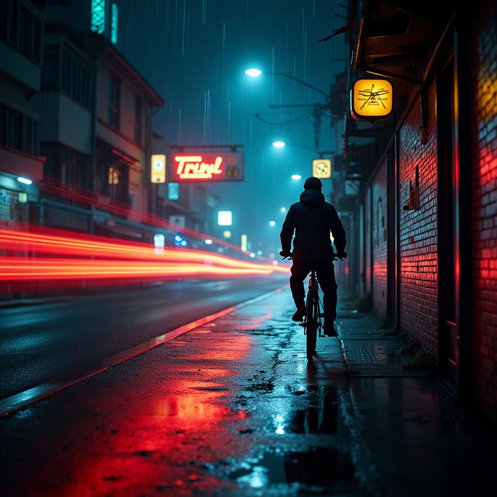 Photography Light Patterns and Motion Capture - Example 1